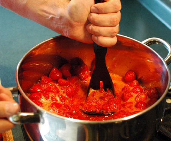 Köstliche dicke Erdbeermarmelade, Rezepte für den Winter