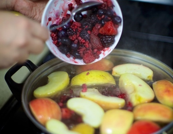 Kompott aus Aronia