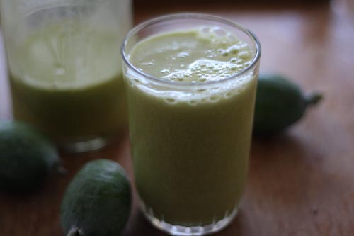 Kompott aus Feijoa, ein Rezept mit einem Foto
