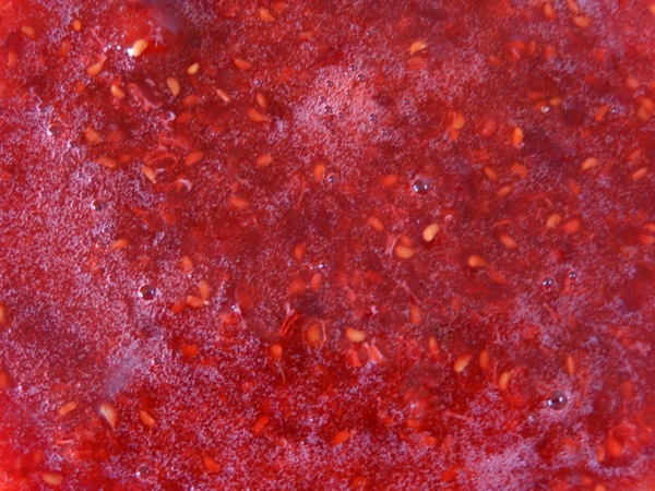 Köstliches Kompott von Himbeeren für den Winter