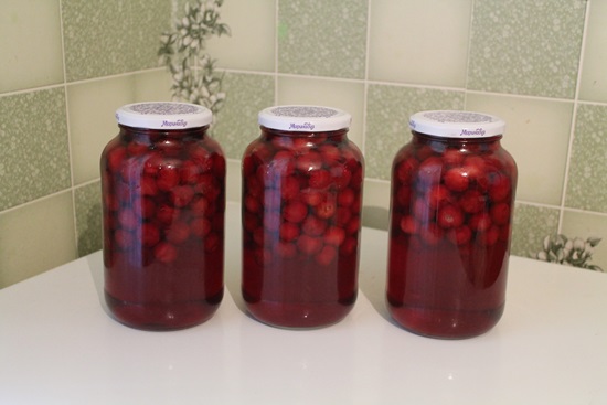 Duftkompott aus Kirsche für den Winter - Rezept