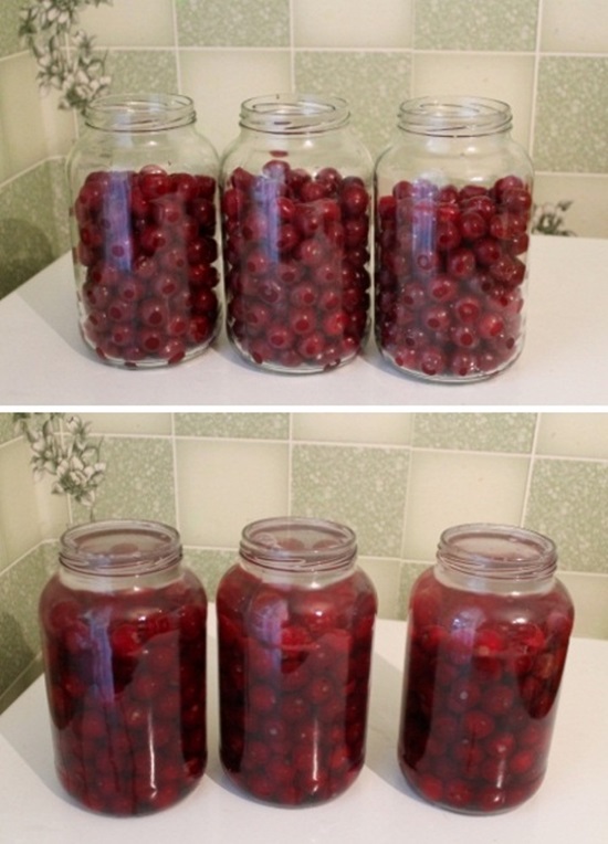 Duftkompott aus Kirsche für den Winter - Rezept