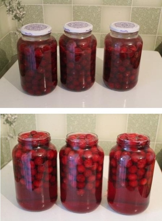 Duftkompott aus Kirsche für den Winter - Rezept