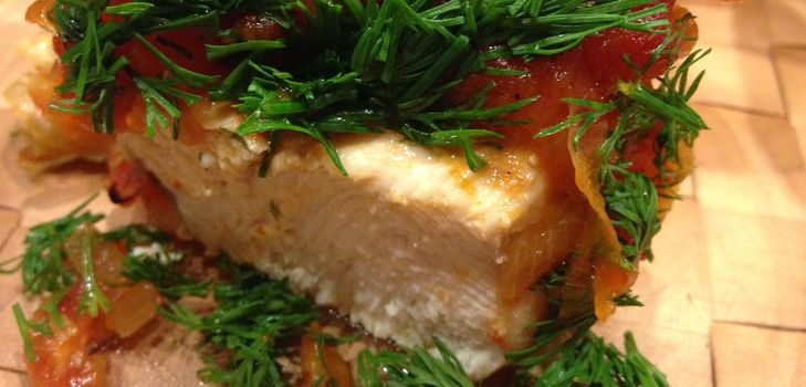 Hühnchen in Tomatensoße