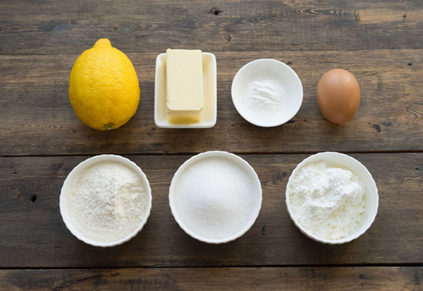 Einfaches Rezept: hausgemachte Zitronenplätzchen