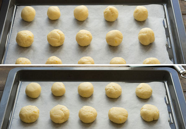 Einfaches Rezept: hausgemachte Zitronenplätzchen