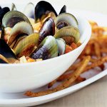 Marinierte Muscheln