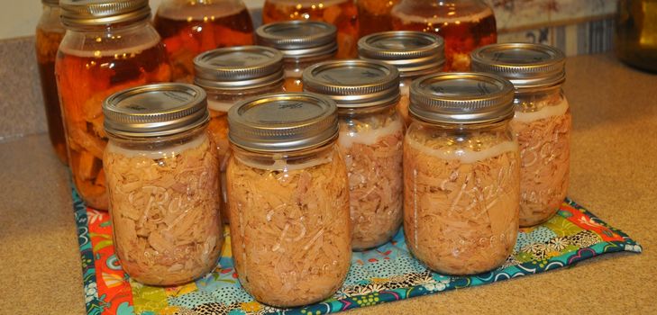 Rezept für Dosenfleisch für den Winter