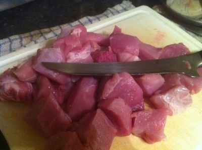 Rezept für Schweinefleisch mit Pflaumen in einem multivarquet - ein köstliches Feiertagsrezept
