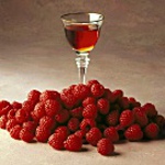Himbeere ausgießen