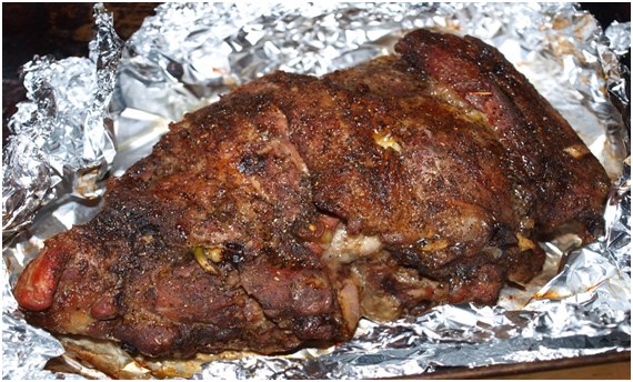 ein Stück Schweinefleisch