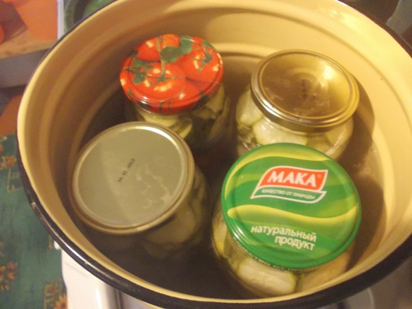 Tasty Gurken mit Knoblauch für den Winter