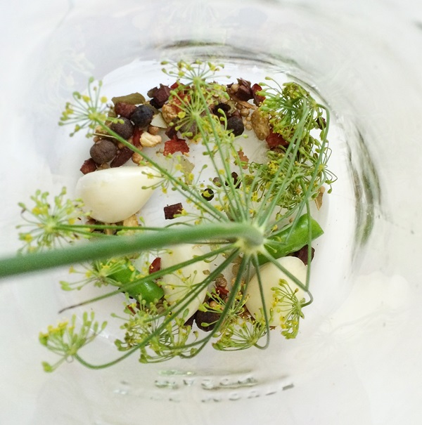Tasty Gurken mit Knoblauch für den Winter