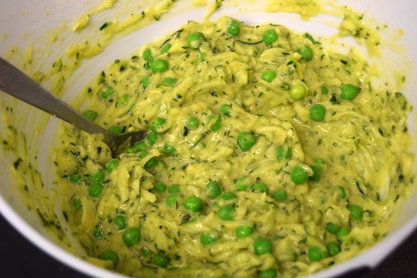 Leckere Pfannkuchen aus Zucchini auf schnelle Rezepte