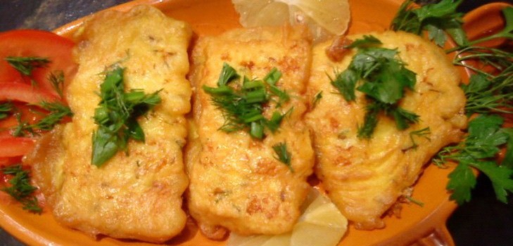 gebratener Fisch