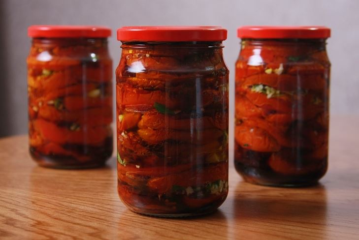 Tomaten auf Koreanisch für den Winter
