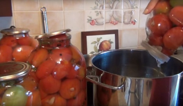 Tomaten mit Knoblauch für den Winter, Rezepte. Tomatenernte mit Knoblauch für den Winter: ein Rezept für schnelles Kochen, ohne Sterilisation, gesalzen ohne zu baden