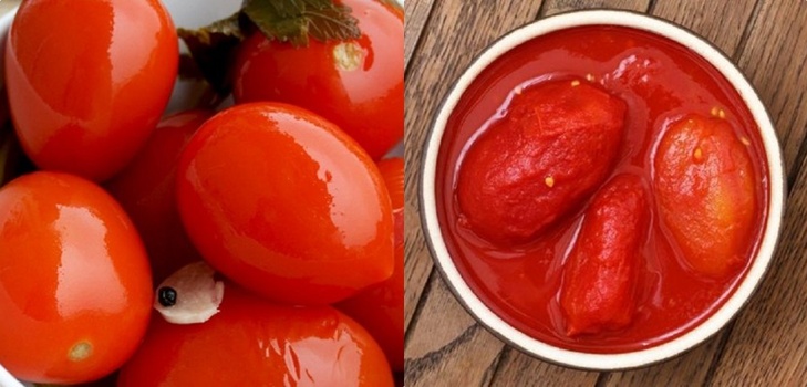 Tomaten im eigenen Saft für den Winter, Rezepte mit Fotos