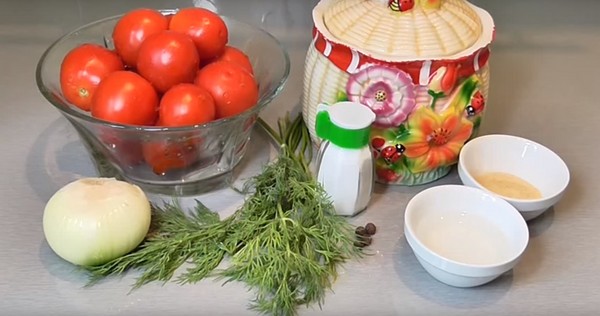 Tomaten in Gelatine für den Winter - Rezepte mit Zwiebeln, ohne Sterilisation. Geerntete Tomaten in Gelatine für den Winter geerntet