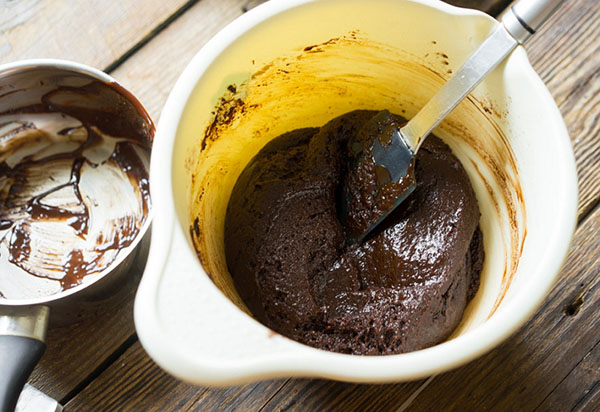 Ein einfaches Rezept: Brownie, die im Mund schmilzt