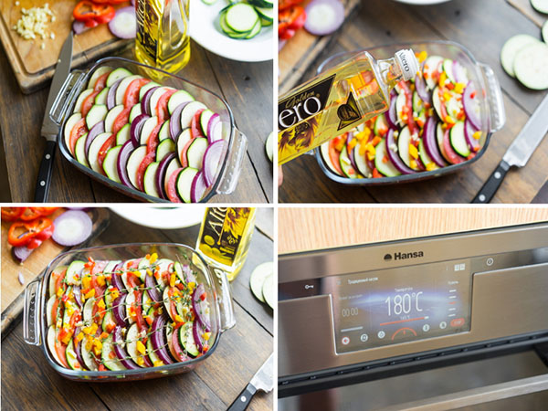 Ein einfaches Rezept: Ratatouille in pikanter Sauce