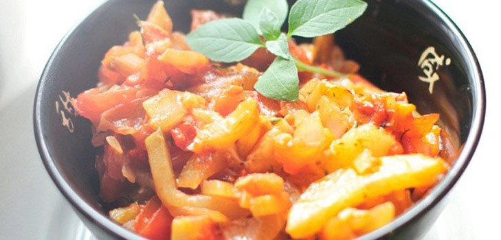 Eintopf von Zucchini - lecker, nützlich, günstig