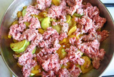 Eintopf von Zucchini - lecker, nützlich, günstig