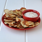Rezept für Chips zu Hause