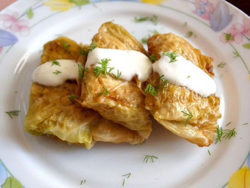 Rezept für Kohlrouladen: wie man kocht