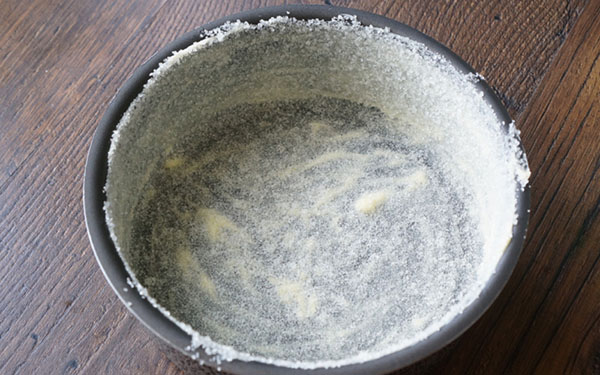 Rezept für exquisiten Apfel Charlotte mit Cookies Savoyardi