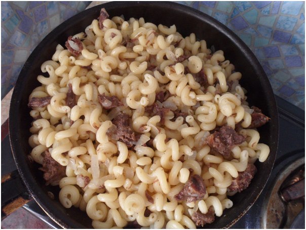 Wir kochen Pasta