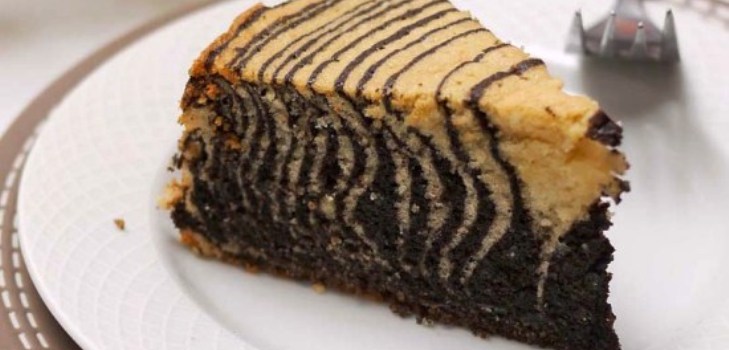 Kuchen des Zebras