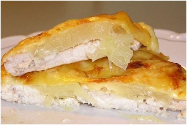 Fisch mit Ananas