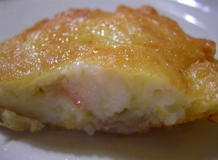 Fisch in geschlagener Milch