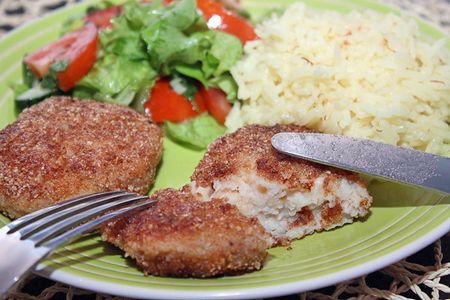 Fischkoteletts - bitte Familie