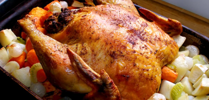 Huhn im Ofen