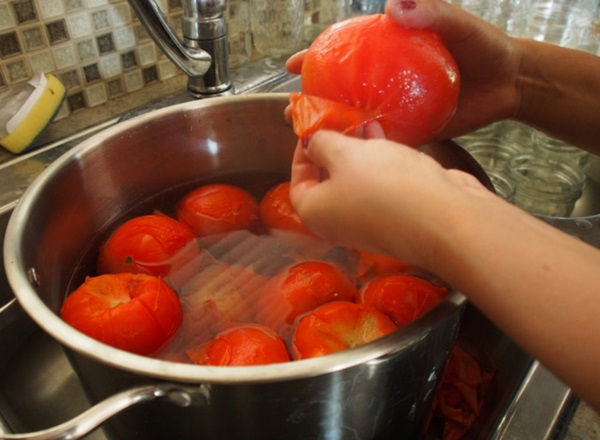 Tomatensalat für den Winter