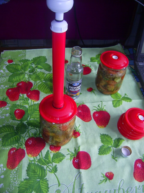 Tomatensalat für den Winter