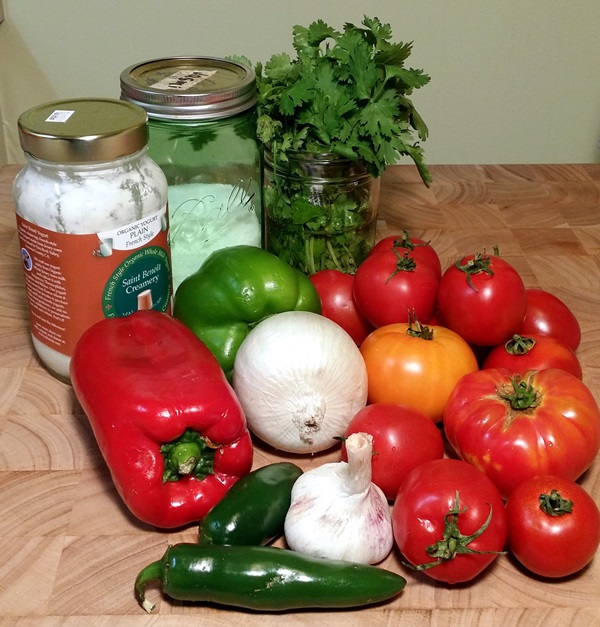 Tomatensalat für den Winter