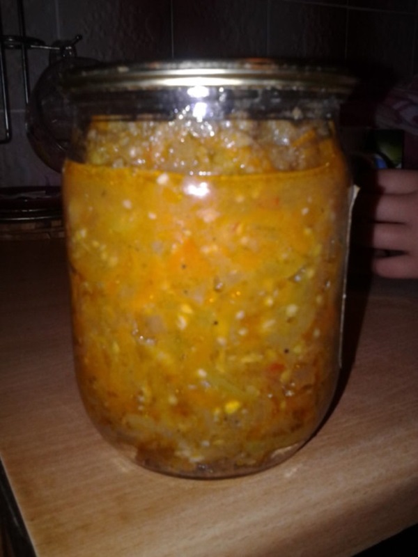 Tomatensalat für den Winter