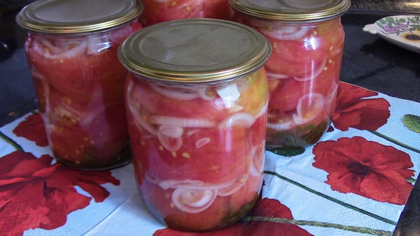 Tomatensalat für den Winter