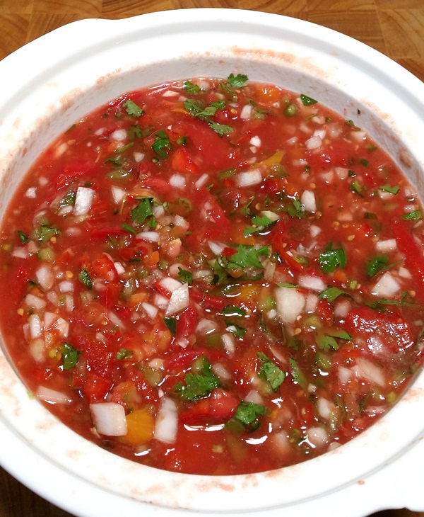 Tomatensalat für den Winter