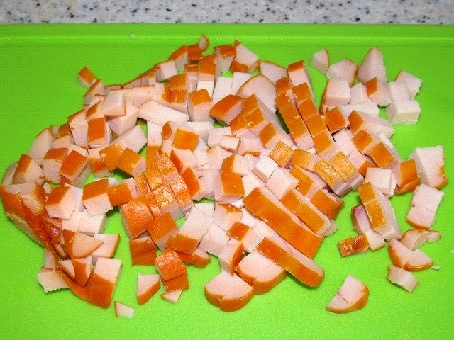 gehacktes Huhn