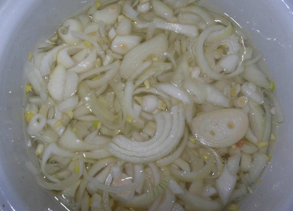 Salat aus Hühnchenmägen