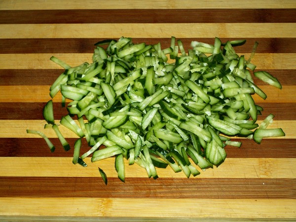 Salat aus Hühnchenmägen