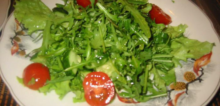 Salat mit Rucola: Originalrezepte