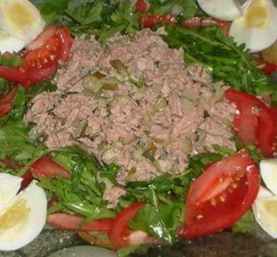 Salat mit Rucola: Originalrezepte