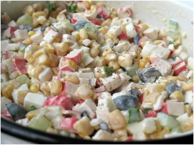 gekochter Salat