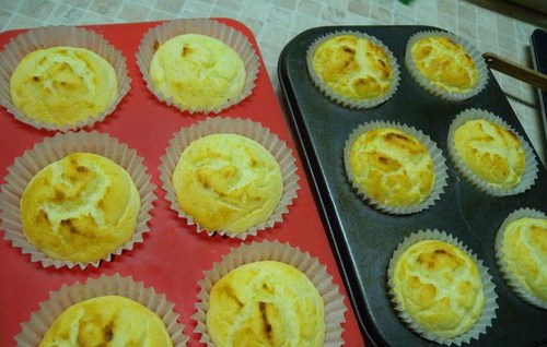 Köstlichsten Rezepte kleine Kuchen: Schokolade, Käsekuchen mit Mastix