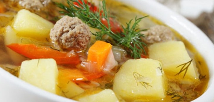 eine Schüssel Suppe